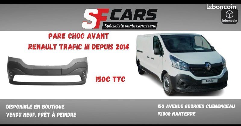 Pare choc trafic 3 (image 1)