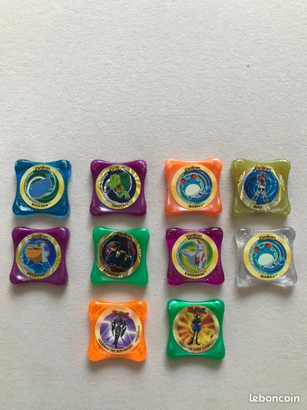 Lot de 10 WAPS - POKEMON ,très bon état (image 1)