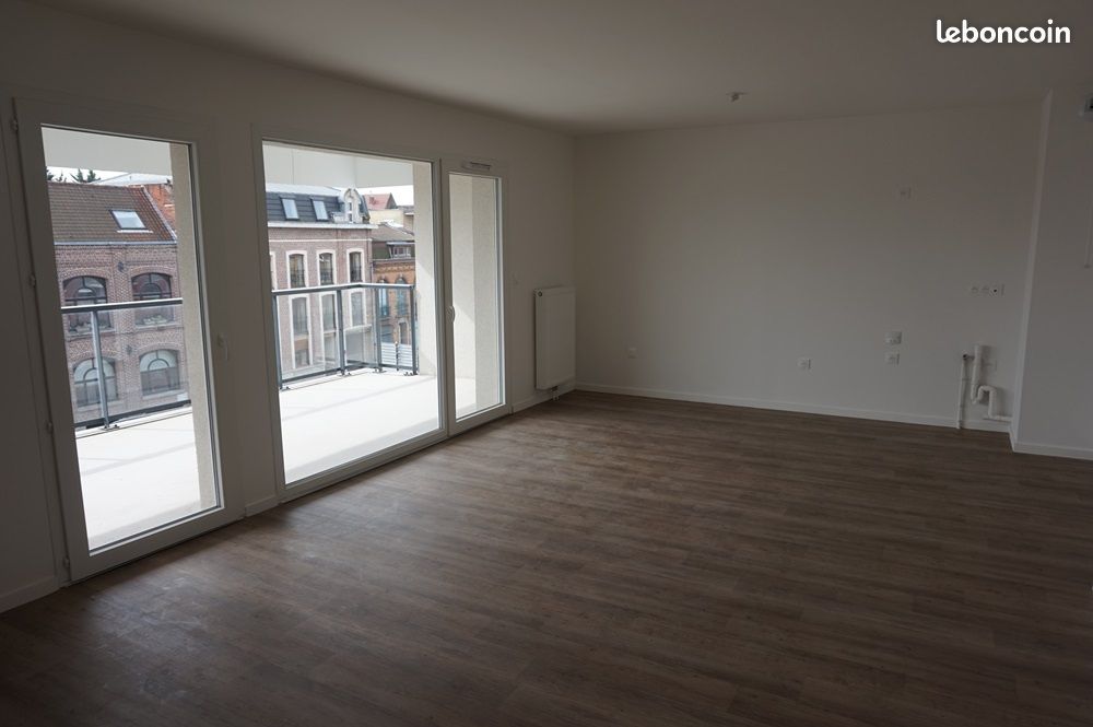 Appartement 3 pièces 62 m² · à Tourcoing · 62 m² · 820 €/mois