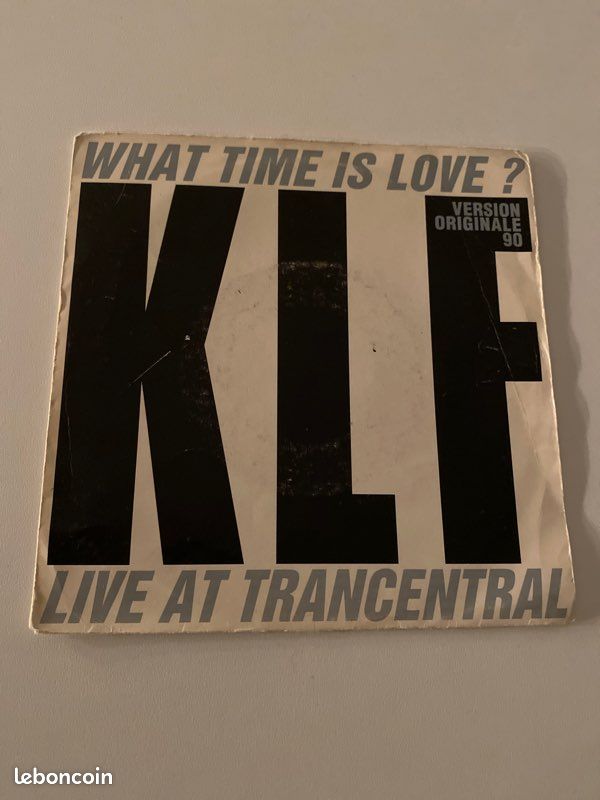Vinyle 45T- KLF-what time is love? (image 1)