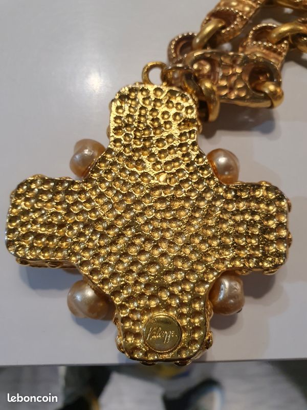 Collier Vintage Kalinger - Occasion - Bijou Ancien à Style Rétro - Pour Amateur De Pièces Uniques