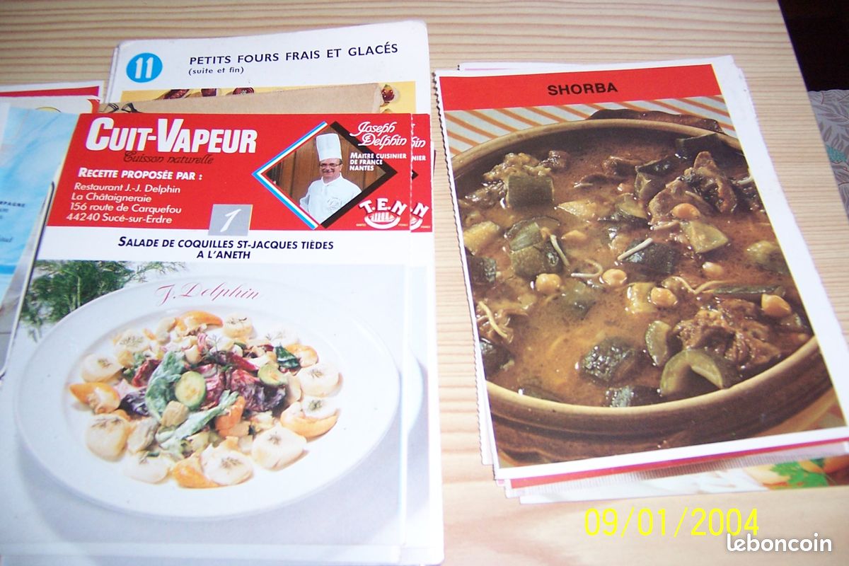 Boite et 100 fiches de cuisine (image 9)