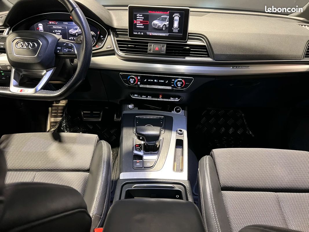 Audi q5 2.0 tdi 190 ch quattro s-line / camera / hayon elec / keyless go / carplay (image 23)