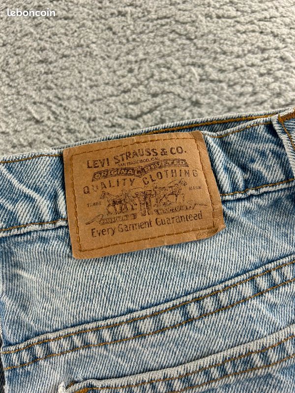 Jean Levi's Bleu Coupe Droite pour homme W31 FR40/42 L34 #LEV.2388 (image 3)