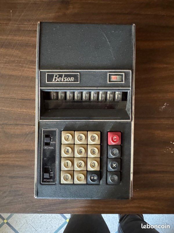 Calculatrice De Poche HP Scolmark Vintage - Financière électronique à Batterie