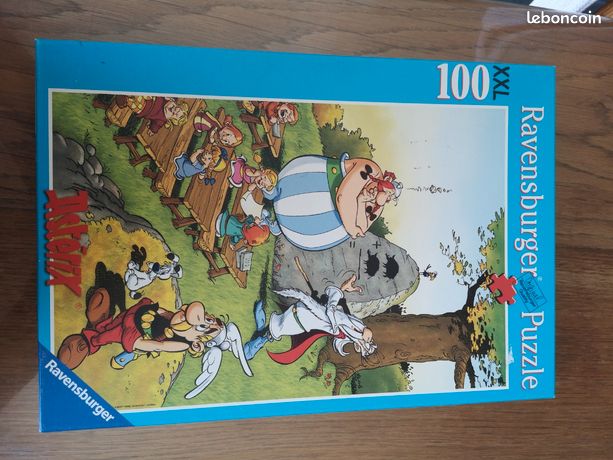 Puzzle Astérix Ravensburger 100 Pièces XXL Obélix écolier - Occasion