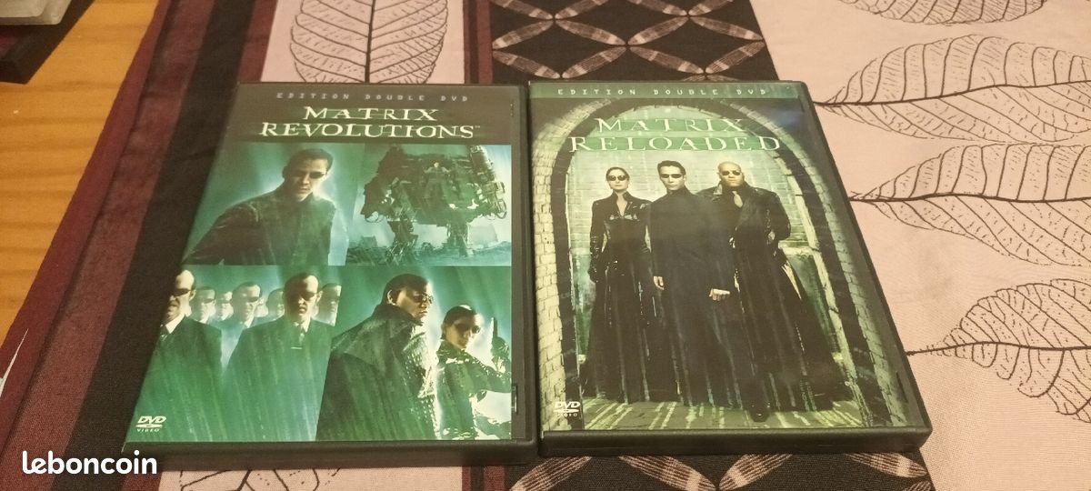 Lot de 2 dvd matrix (image 1)