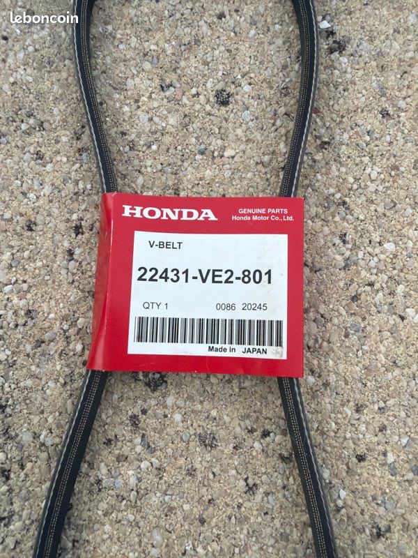 Courroie traction tondeuse HONDA 22431-VE2-801 neuve (image 2)