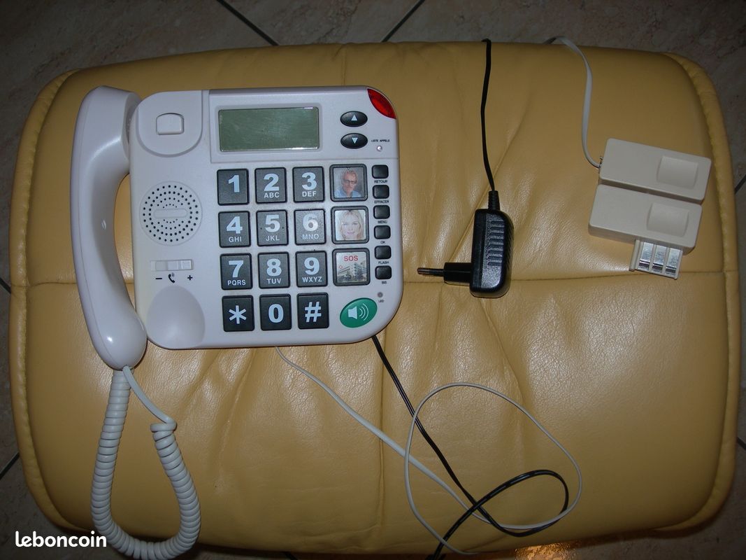 Telephone grosses touches avec manuel d'utilisation (image 3)