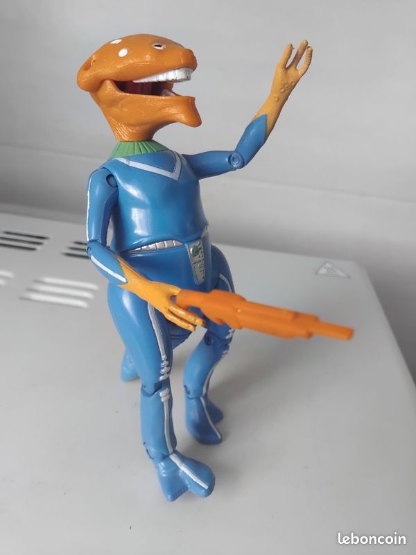 Figurine Power Lords - Réveil Power - Vintage 8-11 Ans - Fabriqué En France