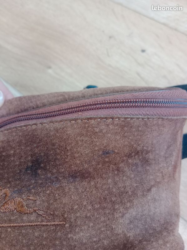Sac banane Longchamp en nubuck (image 2)