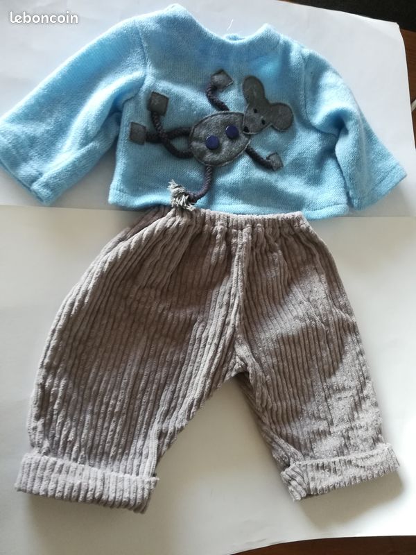 Lot de vêtements Berchet pour poupon THEO 50 cm (image 10)
