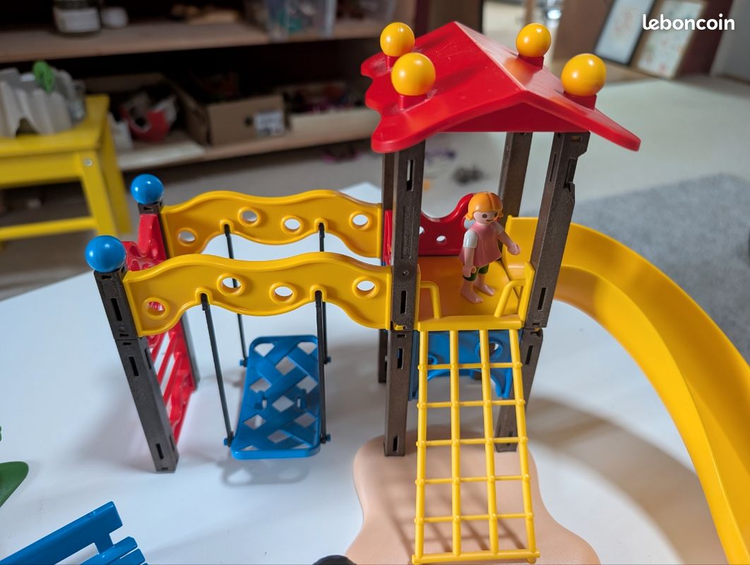 Ressort Bleu Pour Cheval à Bascule Playmobil 5568 - Pièce Détachée De Parc De Jeux