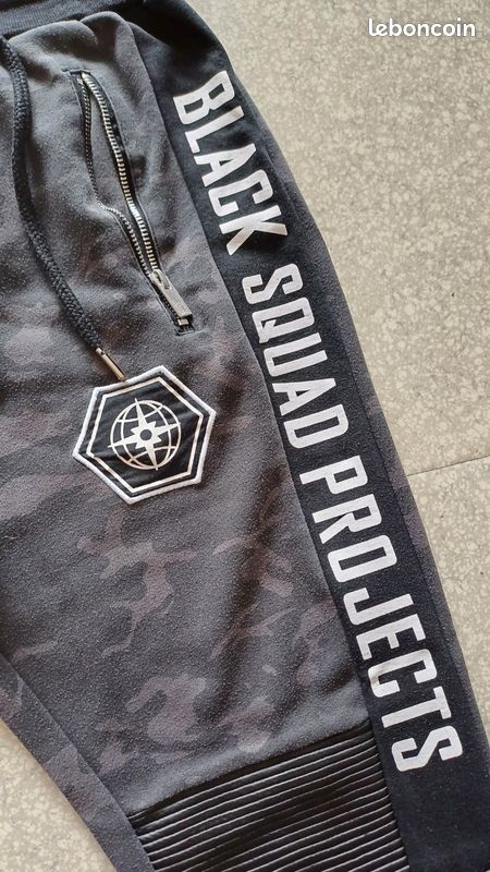 Pantalon Jogging Black Squad Vêtements