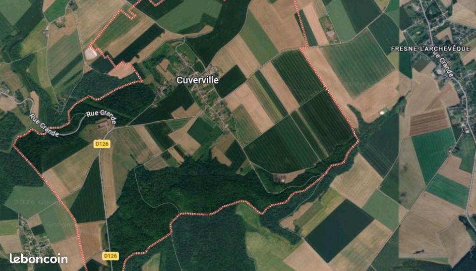 Terrain 2400 m² · à Cuverville · 50 000 €