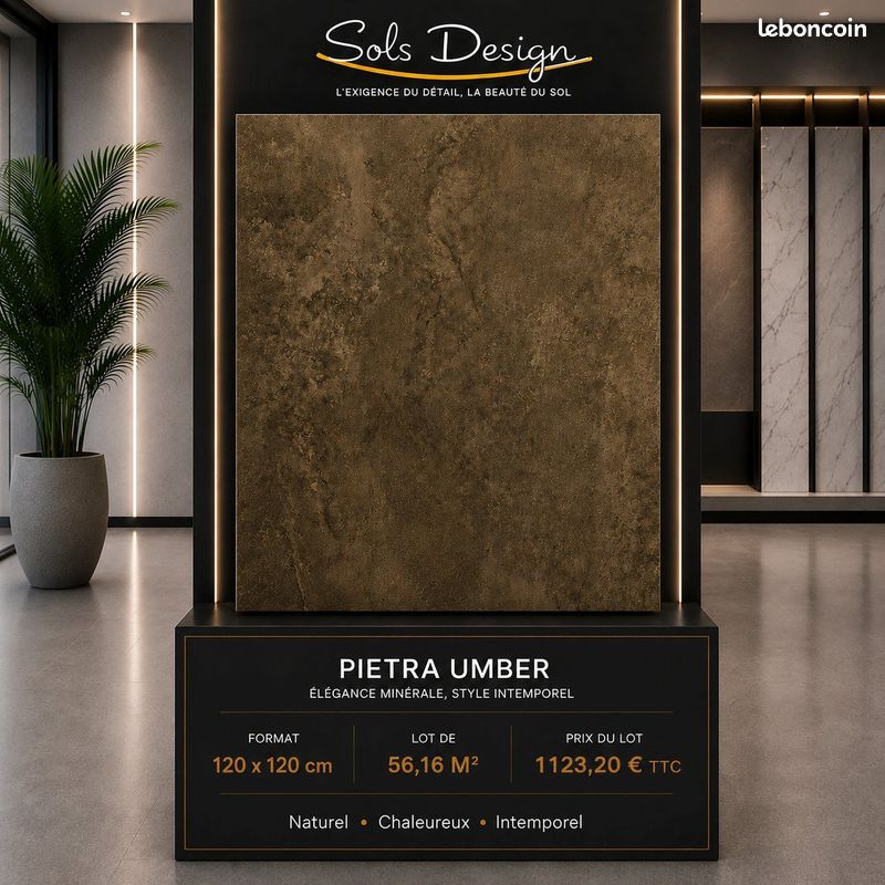 🔥CARRELAGE XXL 120x120 – SOLS DESIGN – PRIX IMBATTABLE 🔥 (image 5)