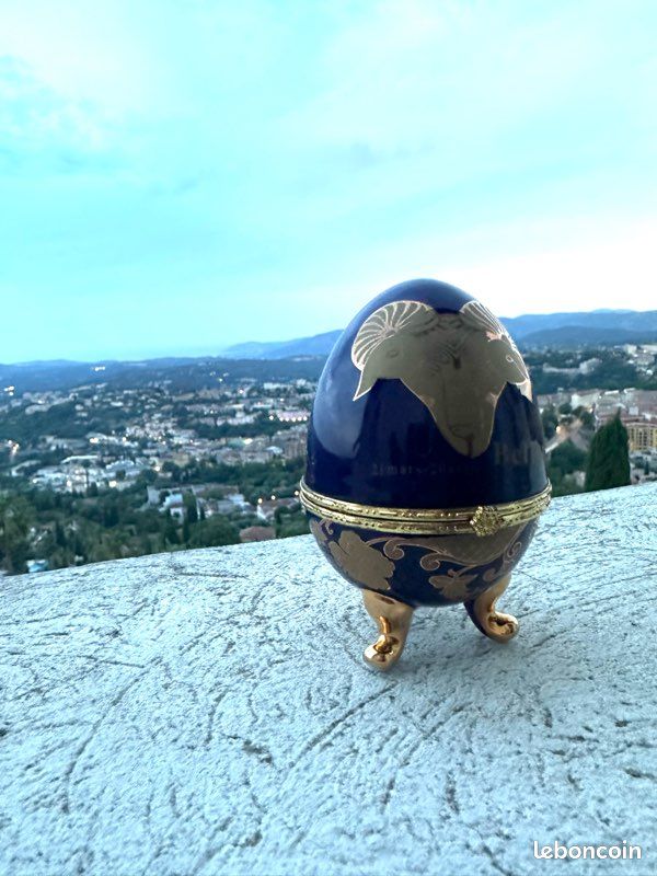 Œuf style Fabergé signe zodiacal Bélier (image 2)