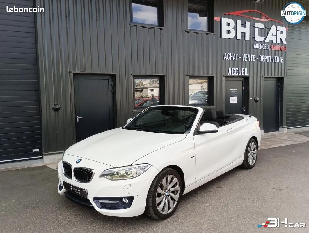 Bmw Serie 2 CABRIOLET 220D 190CV BV8 SPORT Sièges Chauffants Keyless Entretien BMW (image 1)