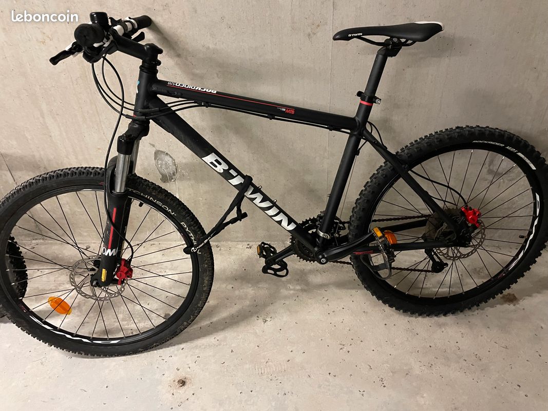 Medraycenters Rockrider 520 Rouge Mtb Rockrider Vtt Btwin 520 S