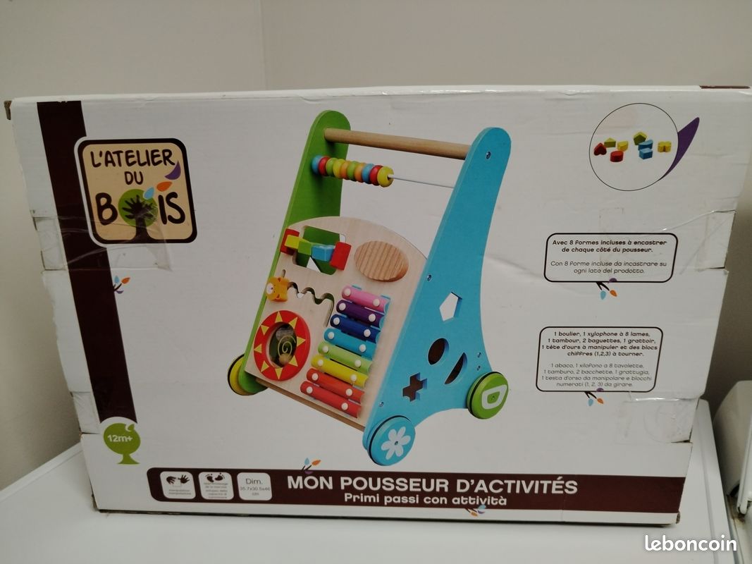 Bois Un Pousseur Pour BÃ©bÃ© Trotteur Bois Pousseur BÃ©bÃ© En