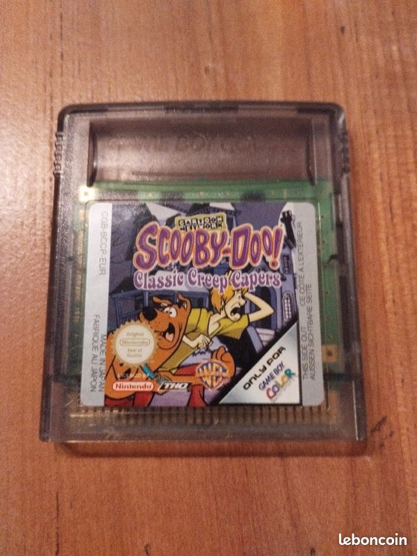 Scooby Doo game boy color Jeux vidéo