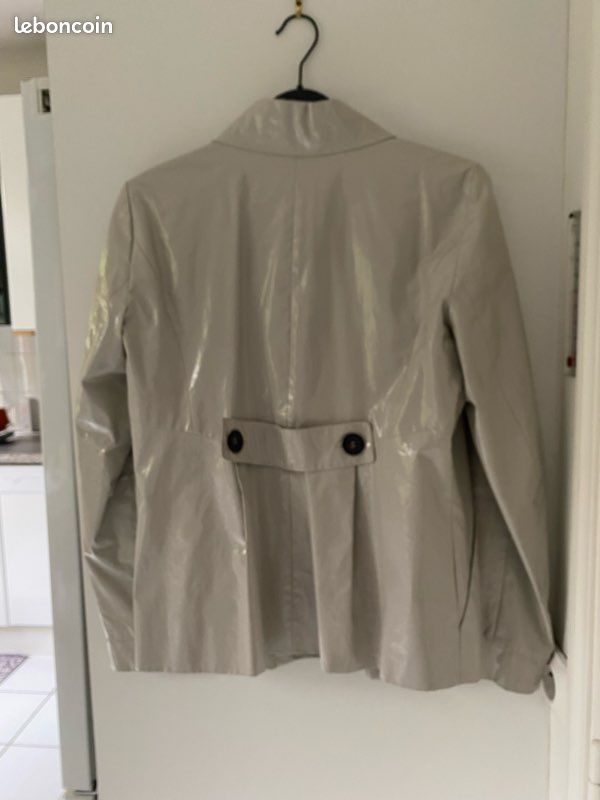 Veste de pluie courte en ciré comptoir des cotonniers (image 2)