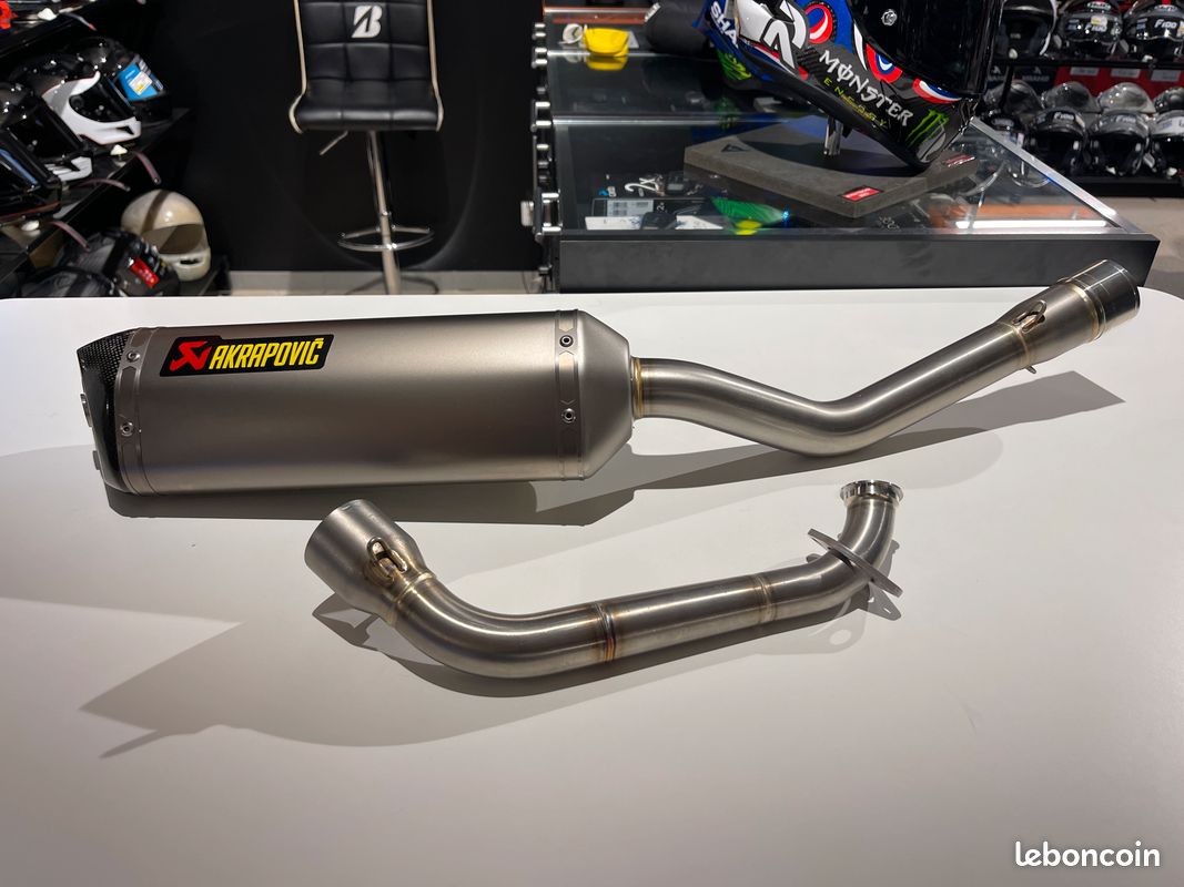 Ligne Echappement Complete Akrapovic Racing Titane Yamaha MT125/YZF-R125 (2019) (image 3)