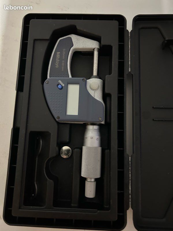 Mitutoyo 115-116 Micromètre mécanique à surfaces de mesure sphériques