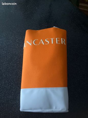 Sac De Plage Lancaster Orange - Taille Large - Neuf Avec étiquettes