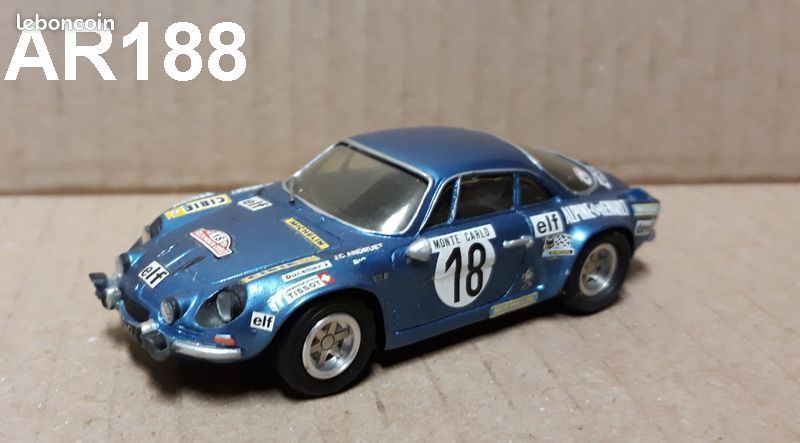 Kit Maquette 1/43 Provence Moulage - Alpine A110 Monte Carlo 1973, Rare, Neuf
