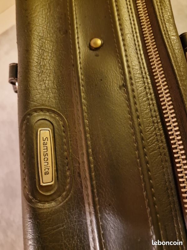 Valise Samsonite cuir (image 3)