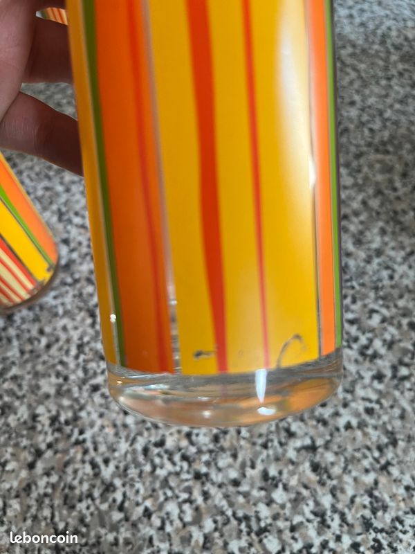 Verres à eau couleurs d’été (image 5)