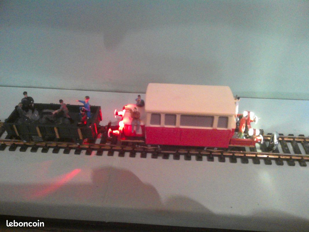 Train électrique - Draisine jouef avec lumière HO / 187 N° 4 (image 6)