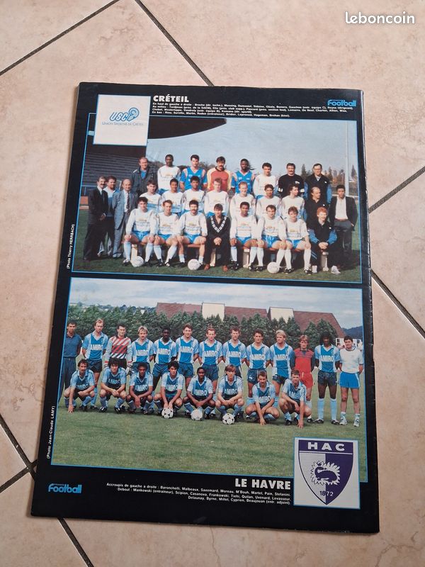 Magazine France Football Vintage - Édition Ancienne - Bon état - Collection