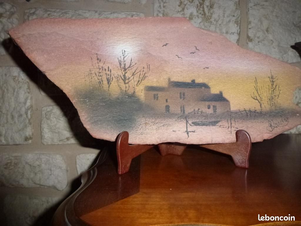 Peinture sur pierre (image 1)