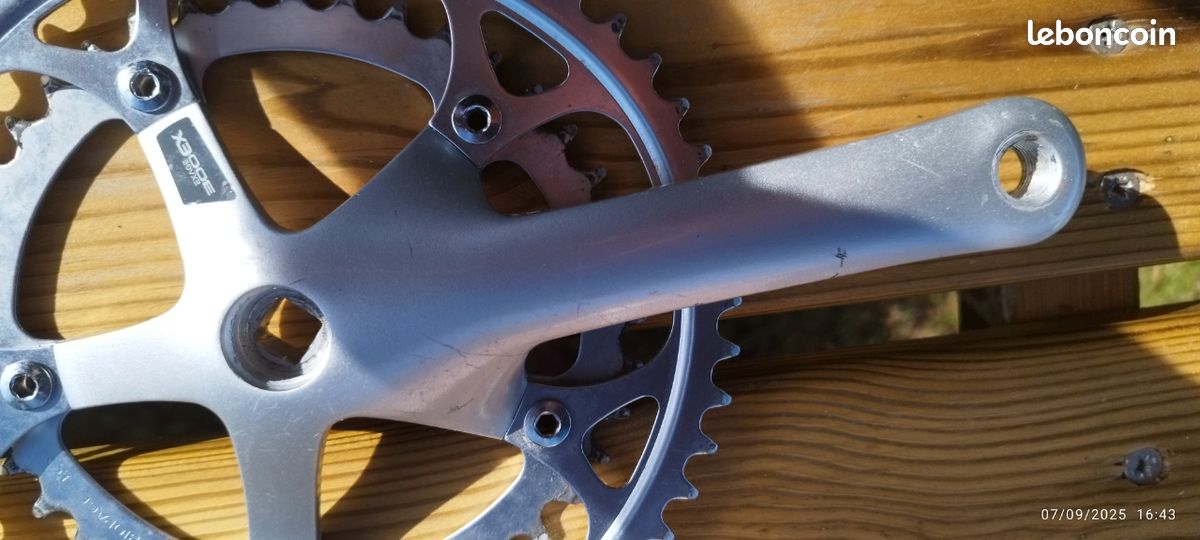 Shimano Santé FC 5000 Biopace Crank / 170 mm / white / 1988