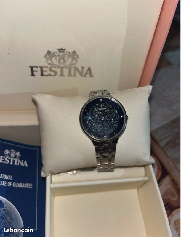 Montre festina bleu (image 2)