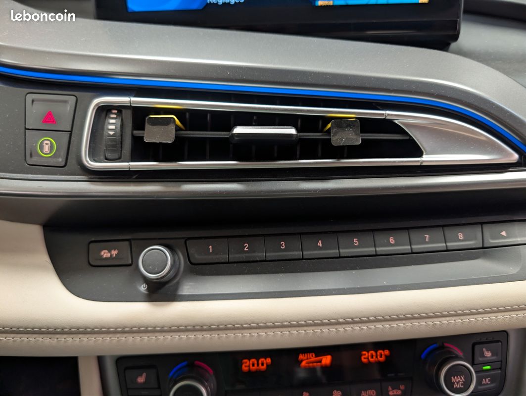 BMW I8 COUPE 1.5 362h 230 - HARMAN KARDON + CUIR BLANC + JANTES W (image 19)