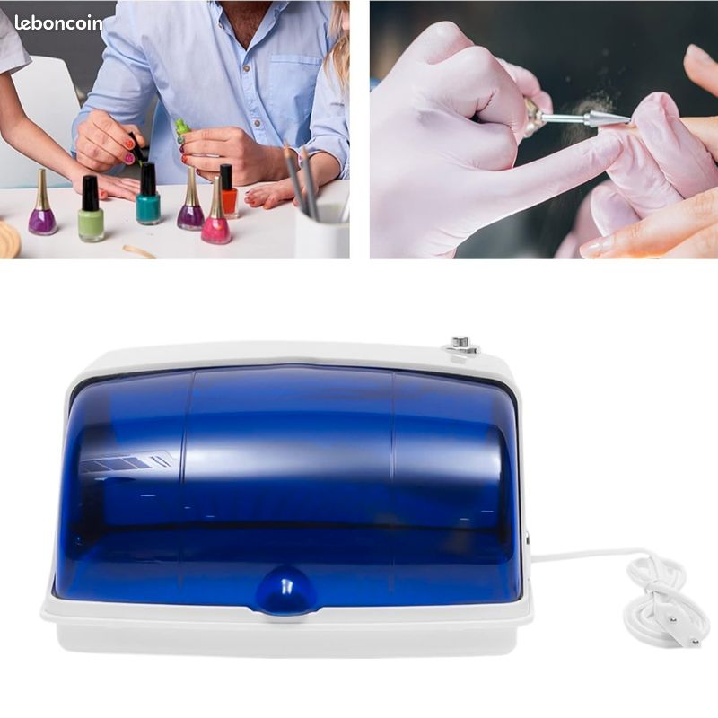 Stérilisateur à air chaud 220 V pour instruments, armoire de désinfection UV, stérilisateur autoclave avec couvercle de type flip et plaque amovible, utilisé pour les salons de beauté, les ongles (image 3)