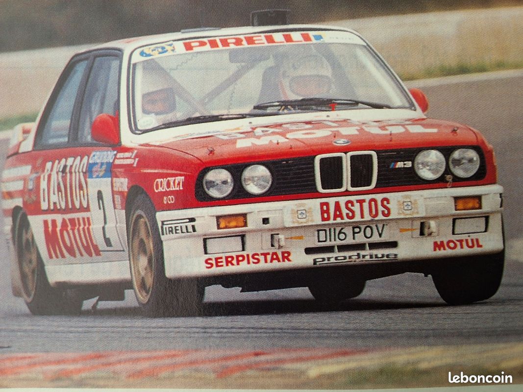 Essais d'époque de 1991 BMW M3 Francis Dosières, François Chatriot, Michel Perin, Jean-Pierre Malcher, Lucien Guitteny....Garage Benoît, Hartge, (image 6)