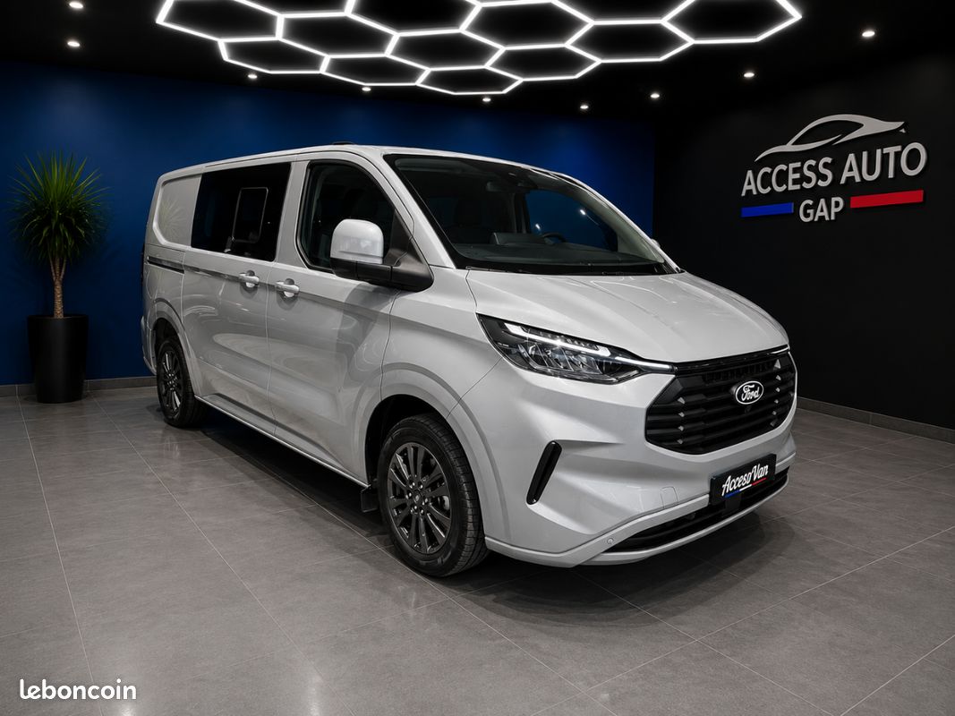 Ford custom aménagé, 5 places modulables, webasto, isolé, installation électrique 220V (image 2)