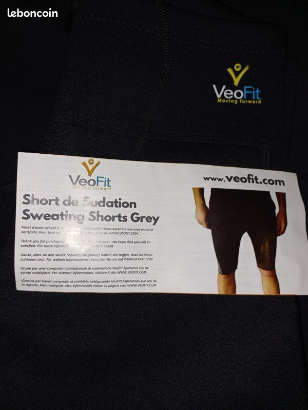 Short de Sudation VeoFit taille XL Vêtements - Main Image