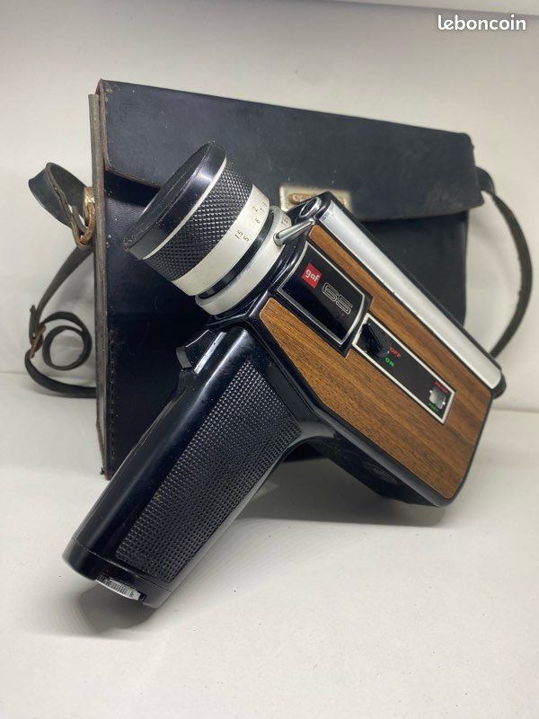 Caméra Super 8 GAF ST/802 vintage. Sortie dans les années