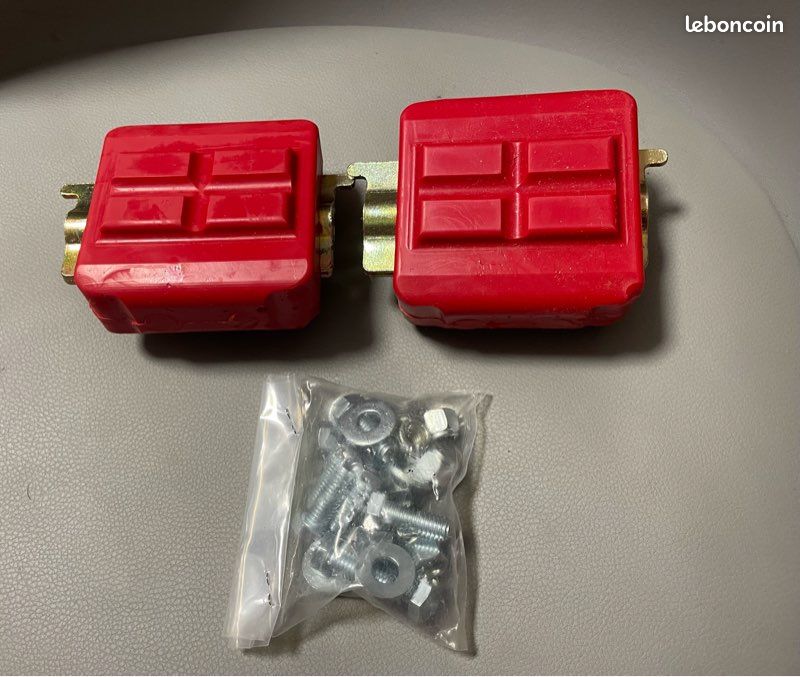 Big Block Chevy Motor Mounts Prothane 7-512 Red Polyurethane Motor... Big Block Chevy Motor Mounts Prothane 7-512 Red Polyurethane Motor...
