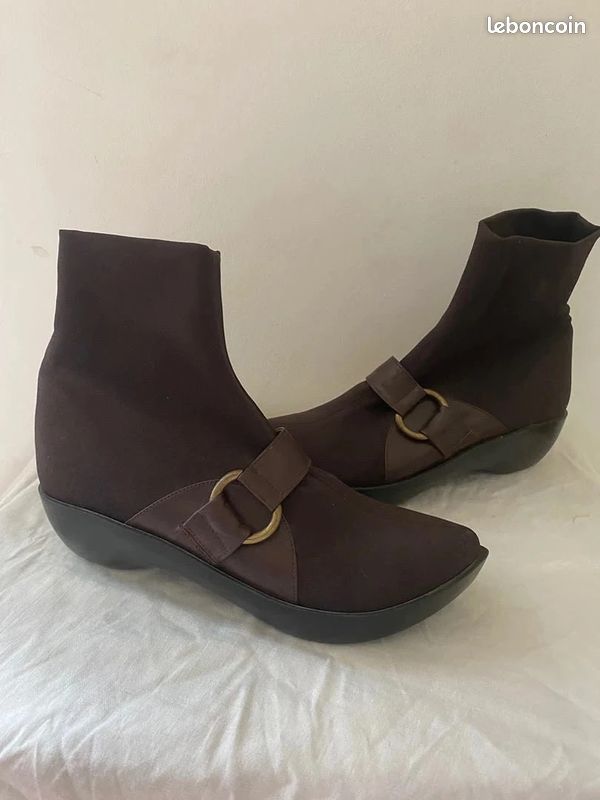 Bottines Robert Clergerie marron taille 37 (image 2)