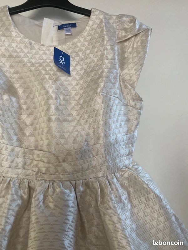 Magnifique robe cérémonie Okaidi taille 14 ans Neuve (image 2)