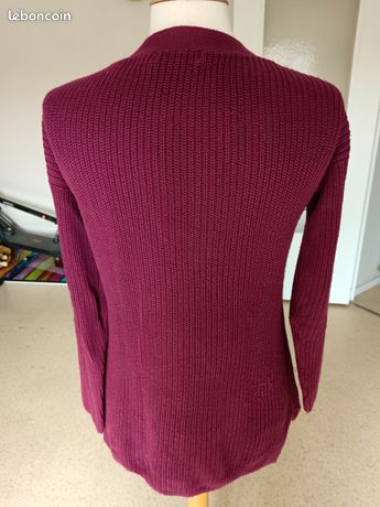 Pull, Camaïeu, taille M : Achat occasion | Pulls (femme) Camaïeu Bordeaux Très bon état