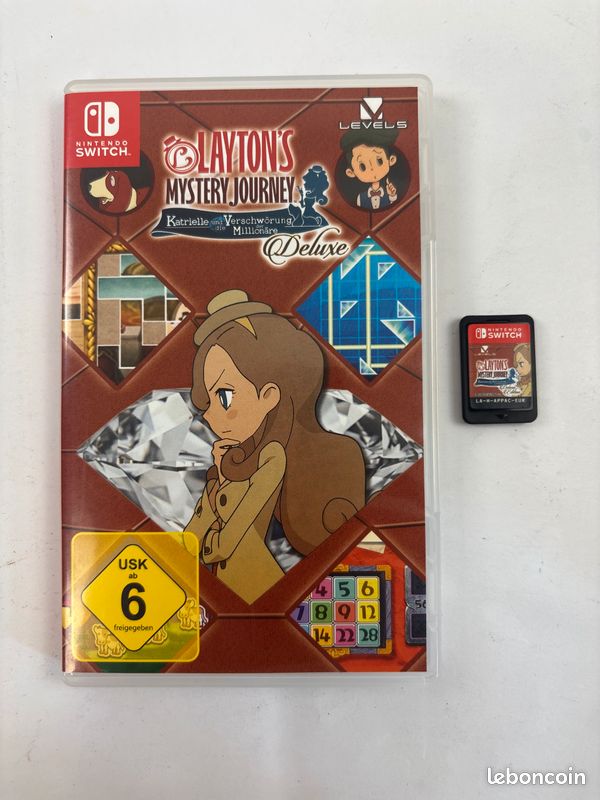 Professeur Layton - Jeu Nintendo Switch #A15145 (image 1)
