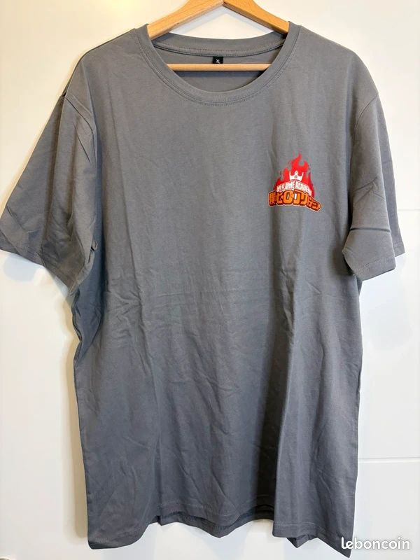 T-shirt Imprimé My Hero Acadamia Burger King Crunchyroll (image 1)