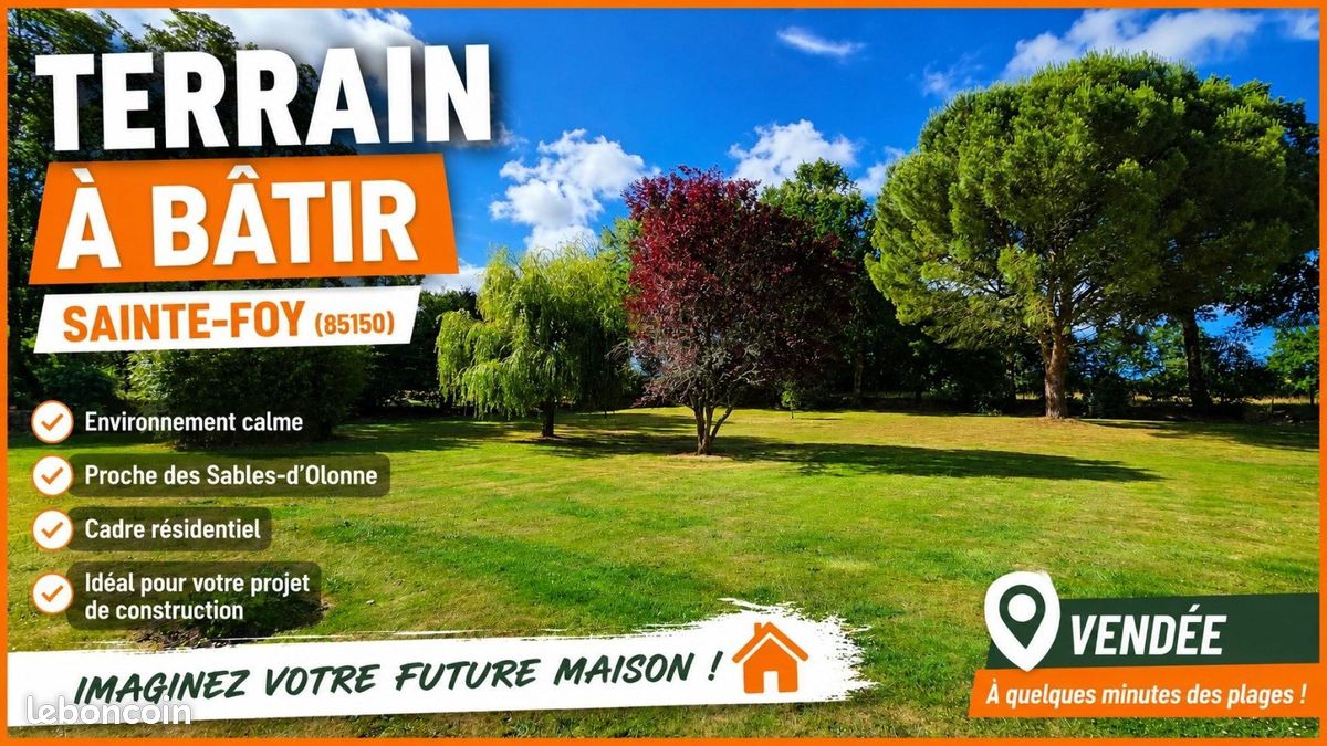 Terrain 1510 m² · à Sainte-Foy · 1 510 m² · 130 000 €